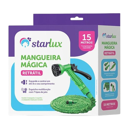 MANGUEIRA MAGICA STARLUX 15 METROS                