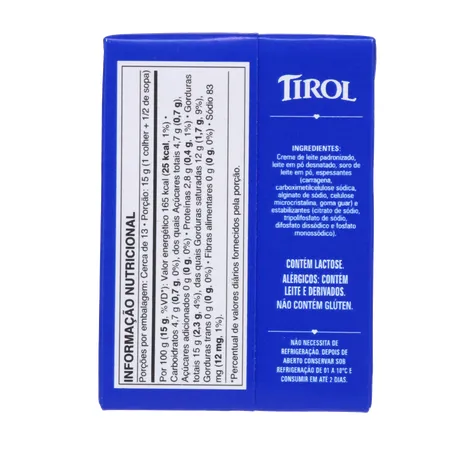 Creme De Leite Tirol Tp 200g 360-18
