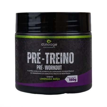PRÉ-TREINO SABOR LIMONADA SUÍÇA 150G CLINOAGE 360-1