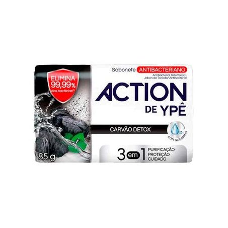 SABONETE FLOR DE YPE CARVAO DETOX 85G