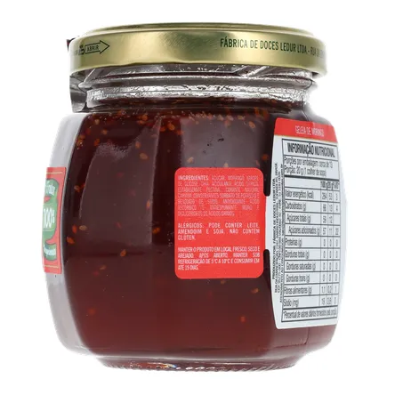 Geleia Bom Princípio Tradicional Morango Pote de Vidro 250gr 360-12