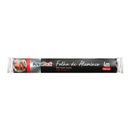 Folha aluminio royal pack 30cmx4m