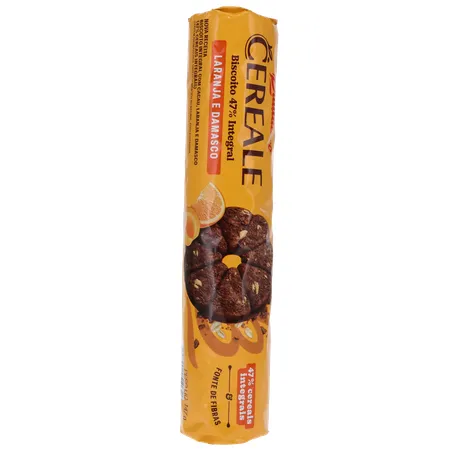 Biscoito Integral Bauducco Cereale Laranja e Damasco 147g 360-34