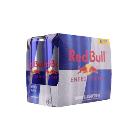 Energetico red bull trad 250ml 6un 360-53
