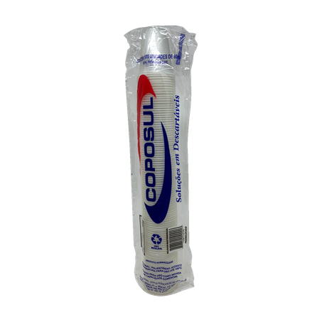 COPO DESCART BCO COPOSUL 80ML C/100