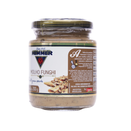 Molho funghi hemmer 220g 360-6
