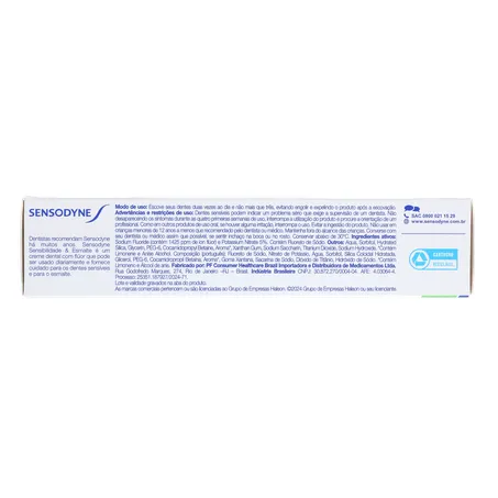 Creme Dental Sensodyne Sensibilidade  Esmalte Menta Refrescante 100g 360-4