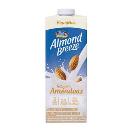 Bebida à Base de Amêndoa sabor Baunilha Almond Breeze 1l