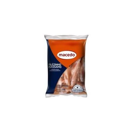 FILE DE FRANGO SASSAMI 1KG MACEDO CONGELADO