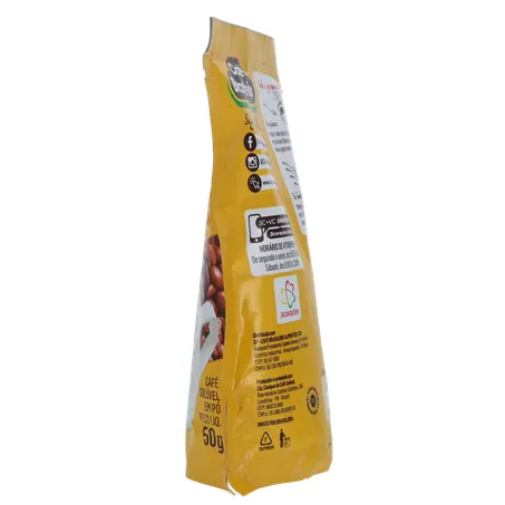 Café brasileiro solúvel sachê 50g 360-10