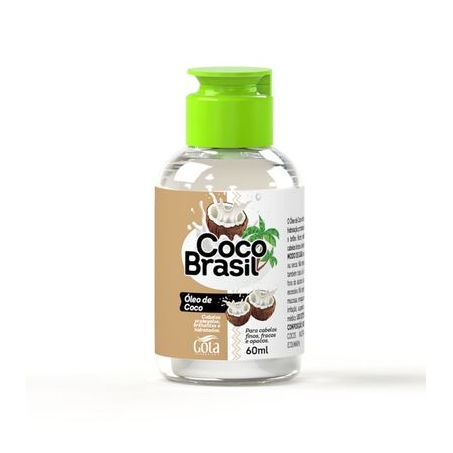 Oleo capilar coco brasil gota cosmet 60m