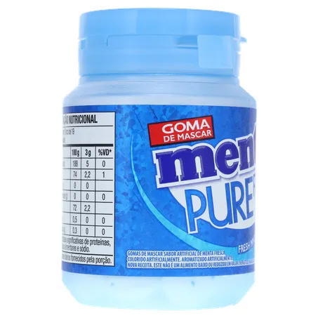 Goma de Mascar Mentos Pure Fresh Fresh Mint Sachê 6G 360-30