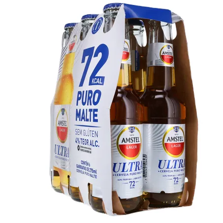 Cerveja amstel puro malte ln pack 6 275m 360-24