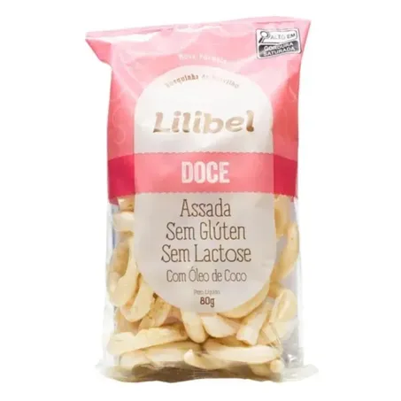 Rosquinha De Polvilho Lilibel 80g Doce