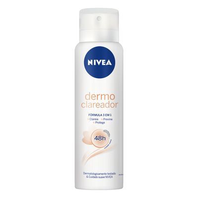 Desodorante aerosol dermo clareador nivea 150ml