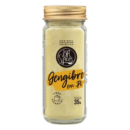 Gengibre Br Spices Pó Vidro com  35G