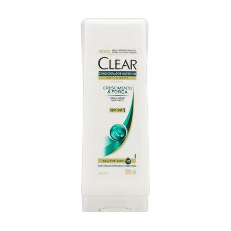 CONDIC CLEAR 200ML ANTICASPA CRESCIM E FORCA