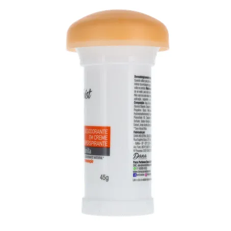 Desodorante em Creme Antitranspirante Herbissimo Twist Vanilla Frasco 45gr 360-9