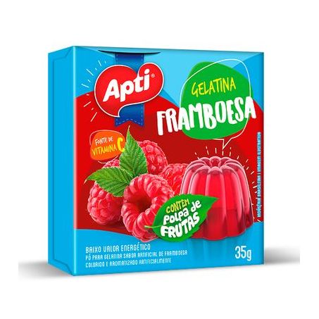 Gelatina framboesa apti 20g