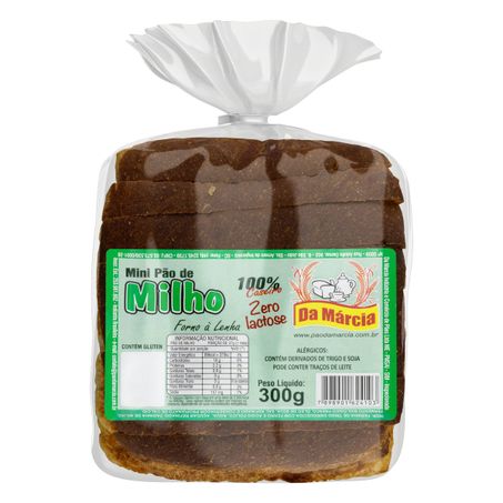 MINI PÃO CASEIRO MILHO DA MÁRCIA