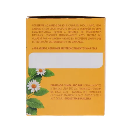 Chá Matte Leão Ervas 10g - Camomila - Com 10 Saquinhos 360-1