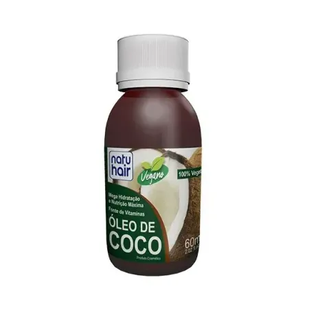 TRATAMENTO CAPILAR NATUHAIR ÓLEO DE COCO 10ML