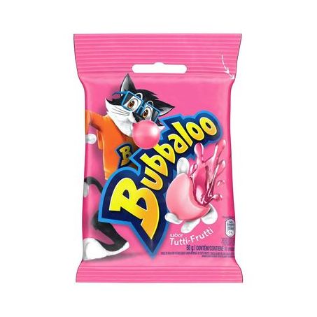 CHICLE BUBBALOO BAG 50G TUTTI FRUTTI