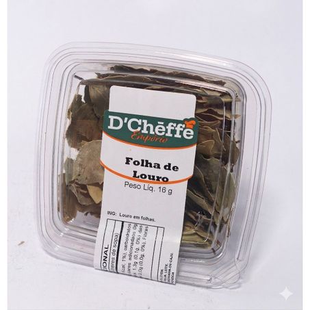 FOLHA DE LOURO D'CHEFFE EMPÓRIO POTE 16G
