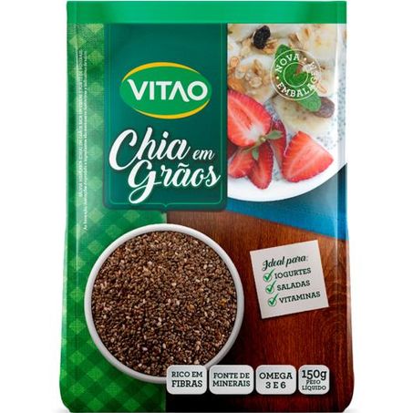 Chia em grãos vitao 150g