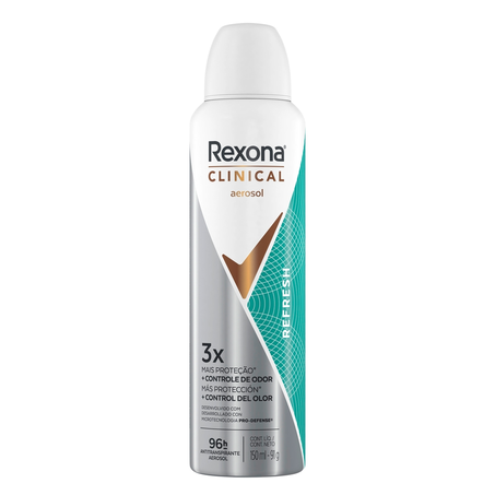 Desodorante Rexona Clinical Refresh 150ml 360-4
