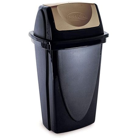 LIXEIRA PLASUTIL 14L ECOBLANCK BASCULANTE