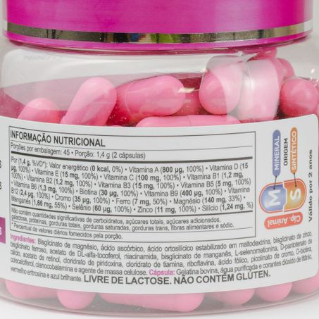 SKINHAIR & NAILS FEMME CARE 700MG 90 CAPSULAS UNILIFE 360-3