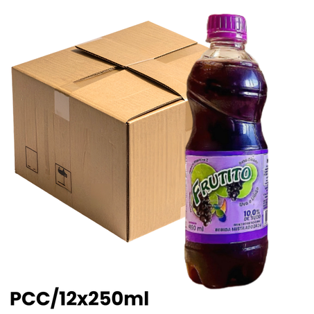 Suco frutito 250ml uva e limao pcc/12