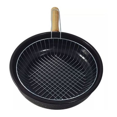 Frigideira madeferinox c/ cesto r1650
