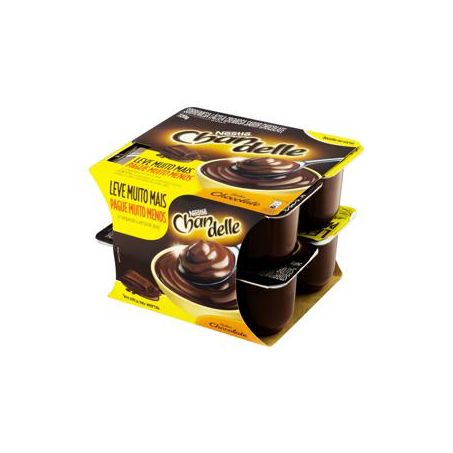 Sobremesa láctea nestle chandelle chocolate 720g