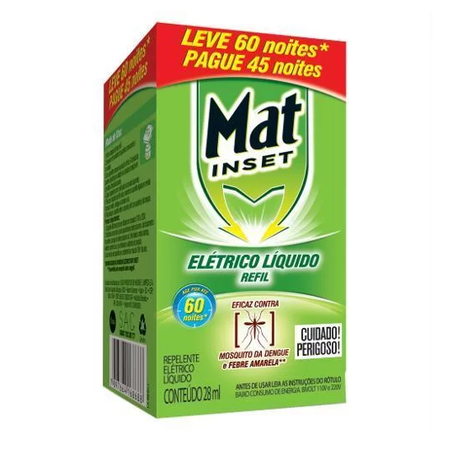 Repelente Mat Inset Promopack Refil Líquido 28ML