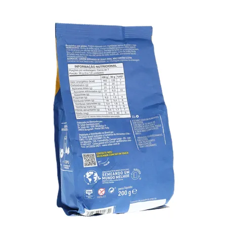 Biscoito rosca schär sem glúten mel pacote 200g 360-15