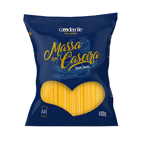 Massa caseira casa de mae n2 400g