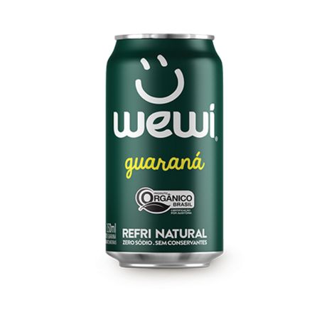 REFRI ORGANICO GUARANA WEWI 350ML