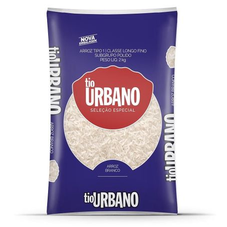ARROZ TIO URBANO BRANCO 2KG