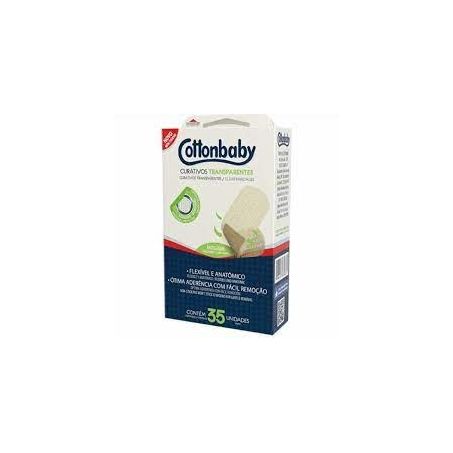 FARM CURATIVO COTTONBABY TRANSPARENTE 35UN