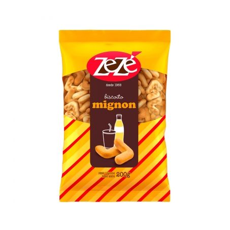Biscoito Zeze Mignon Salgado Integral 200g