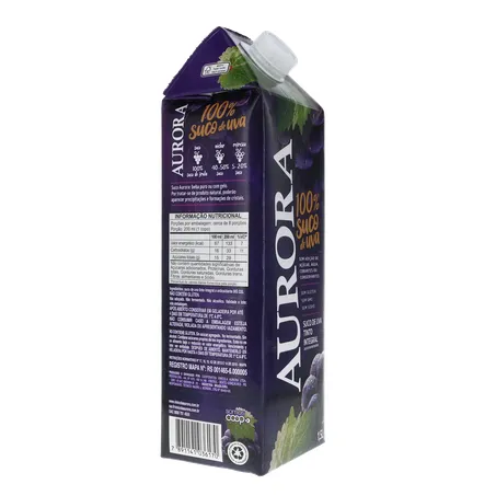 Suco Integral Uva Aurora Cx 1,5l 360-30