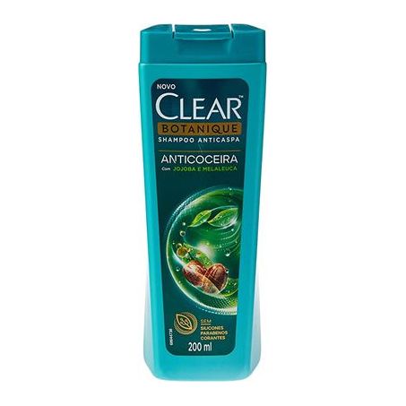 Shampoo clear 200ml men anticoceira