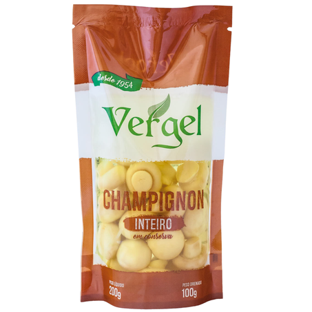 Champignon vergel 100g inteiro doypack