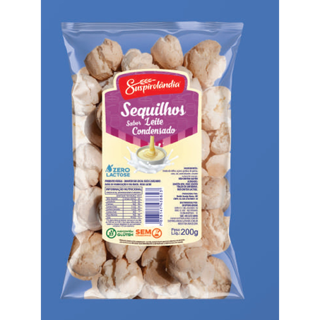 Sequilhos Sabor Leite Condensado Suspirolan 200g