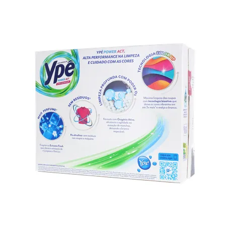 Detergente em Po Ype Power Act 800g 360-20