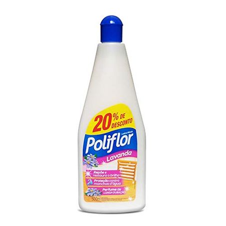 LUSTRA MOVEIS POLIFLOR 500ML LAVAND DESC
