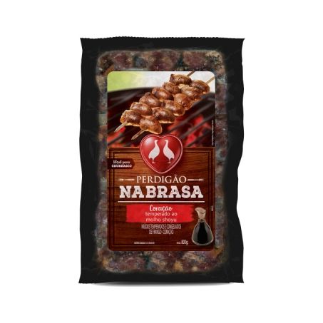CORACAO PERDIGAO FRANGO SHOYU 800G