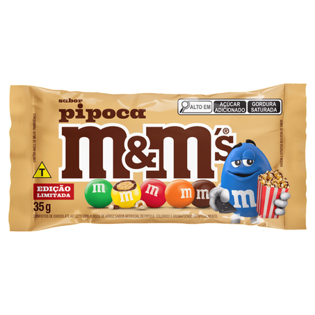 Chocolate MM's pipoca 35g